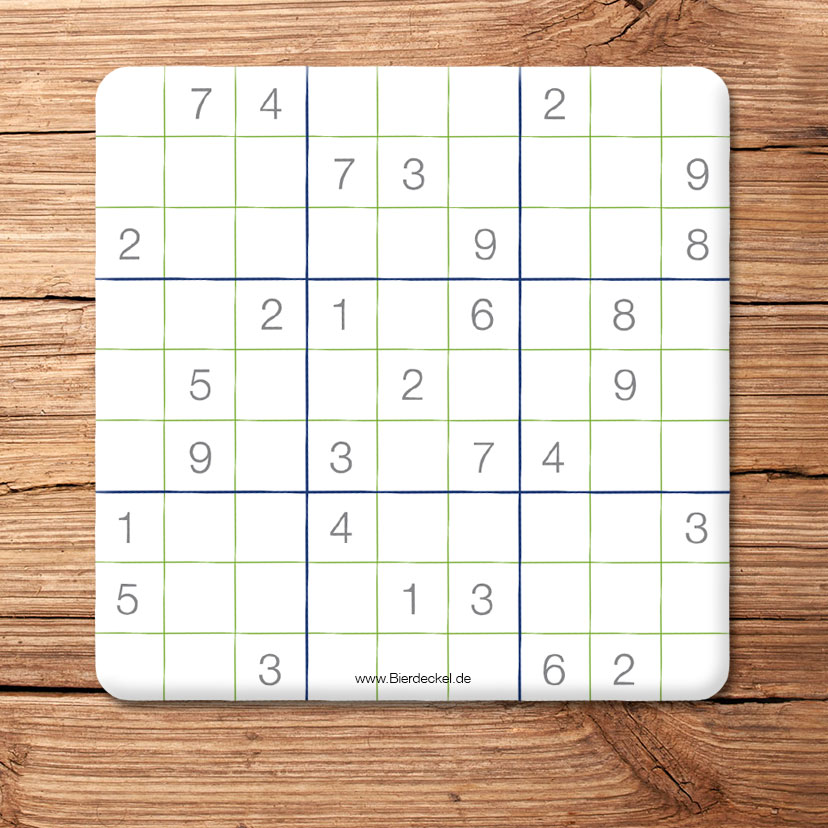 Sudoku Bierdeckel