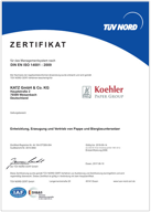 d.	ISO 14001 : gestion environnementale